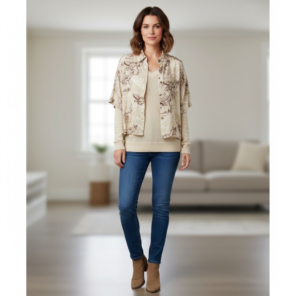 003 MATCH: Layered outfit size S